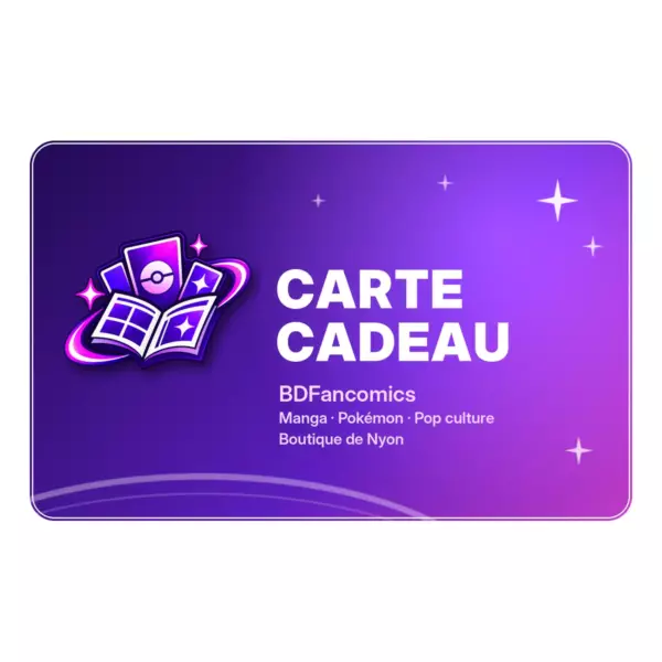 Carte cadeau BDFancomics – Manga, Pokémon & Pop Culture Carte Cadeau Bdfancomics - Manga, Pokémon & Pop Culture