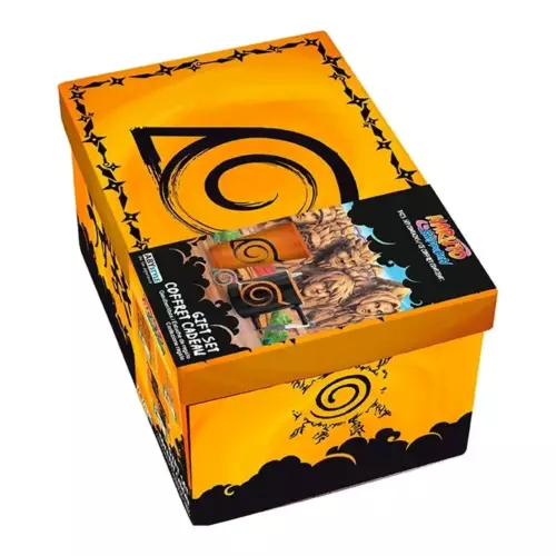 Naruto Shippuden Gift Box Verre XL+Porte Clé+Mug 3D