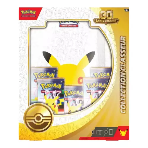 Collection classeur 30ᵉ Anniversaire Pokémon Coffret Pokémon Classeur ME05.5 Celebration 30 Ans