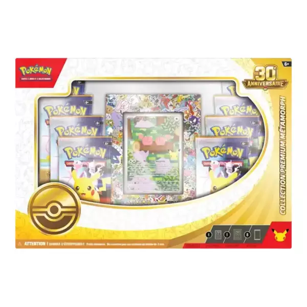 Collection Premium Métamorph Coffret Pokémon Premium Métamorph ME05.5 Celebration 30 Ans