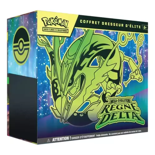 ETB Pokémon Coffret Dresseur d’Elite ME06 Règne Delta