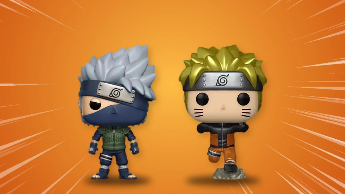 Funko Pop Naruto Shippuden Kakashi et Naruto Uzumaki
