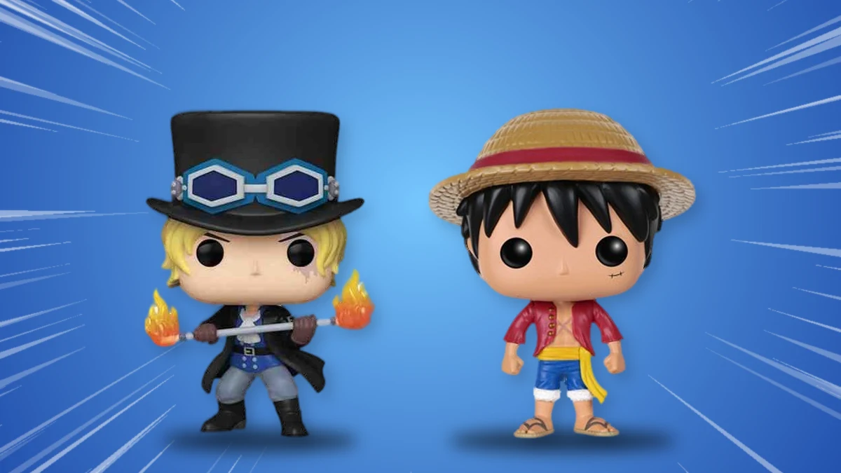 Funko Pop One Piece Sabo et Monkey D. Luffy