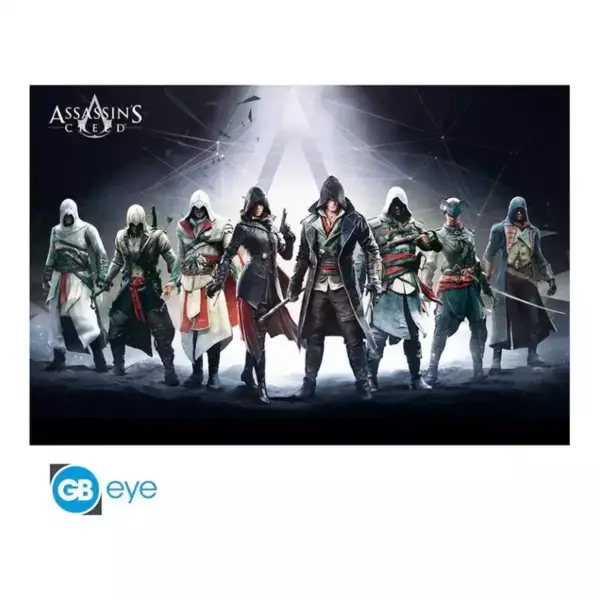 ASSASSIN'S CREED - Poster Maxi 91,5x61 - Personnages