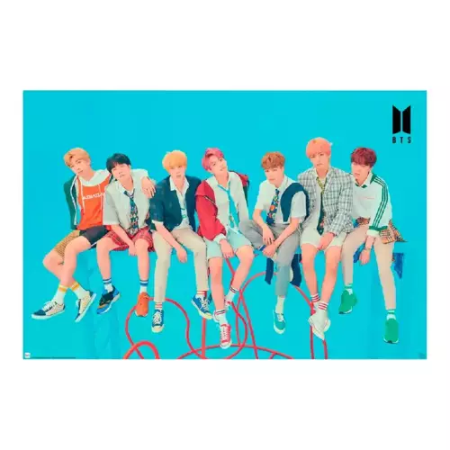 Poster BTS Groupe 91,5 x 61 cm BTS - Poster Maxi 91,5x61 - Groupe