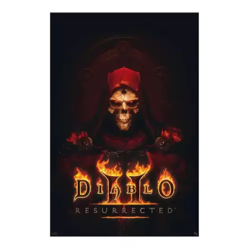 Diablo 2 - Poster Resurrected roulé filmé (91.5x61)
