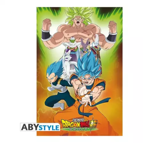 Poster Dragon Ball - Broly Groupe