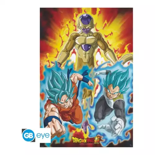 Poster Dragon Ball Super Golden Freezer 91,5 x 61 cm DRAGON BALL SUPER - Poster Maxi 91,5x61 - Golden Freezer
