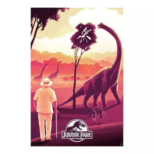 Poster Jurassic Park - 91,5x61 cm - Cinéma Plein Air