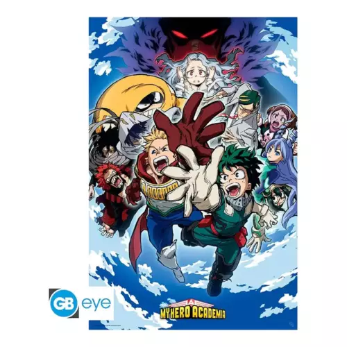 Poster My Hero Academia Eri et Groupe 91,5 x 61 cm My Hero Academia - Poster Eri et Groupe roulé filmé (91.5x61)