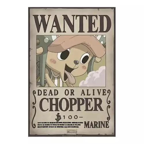 Poster One Piece - Chopper Wanted New