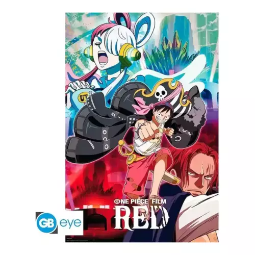 Poster One Piece Red Affiche du film 91,5 x 61 cm ONE PIECE: RED - Poster «Affiche du film» roulé filmé (91.5x61)