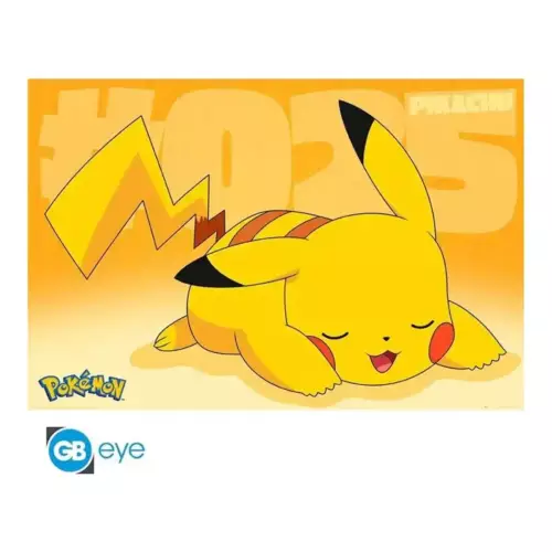 Poster Pokémon Pikachu Dodo 91,5 x 61 cm POKEMON - Pikachu Dodo - Poster roulé filmé (91.5x61)