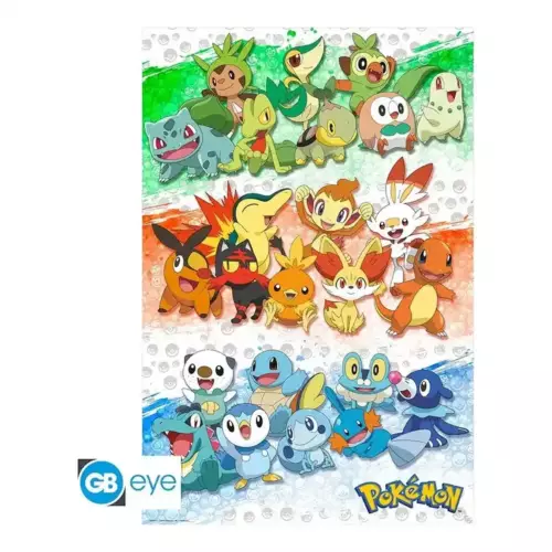 POKEMON - Poster Maxi 91,5x61 - Premiers Partenaires